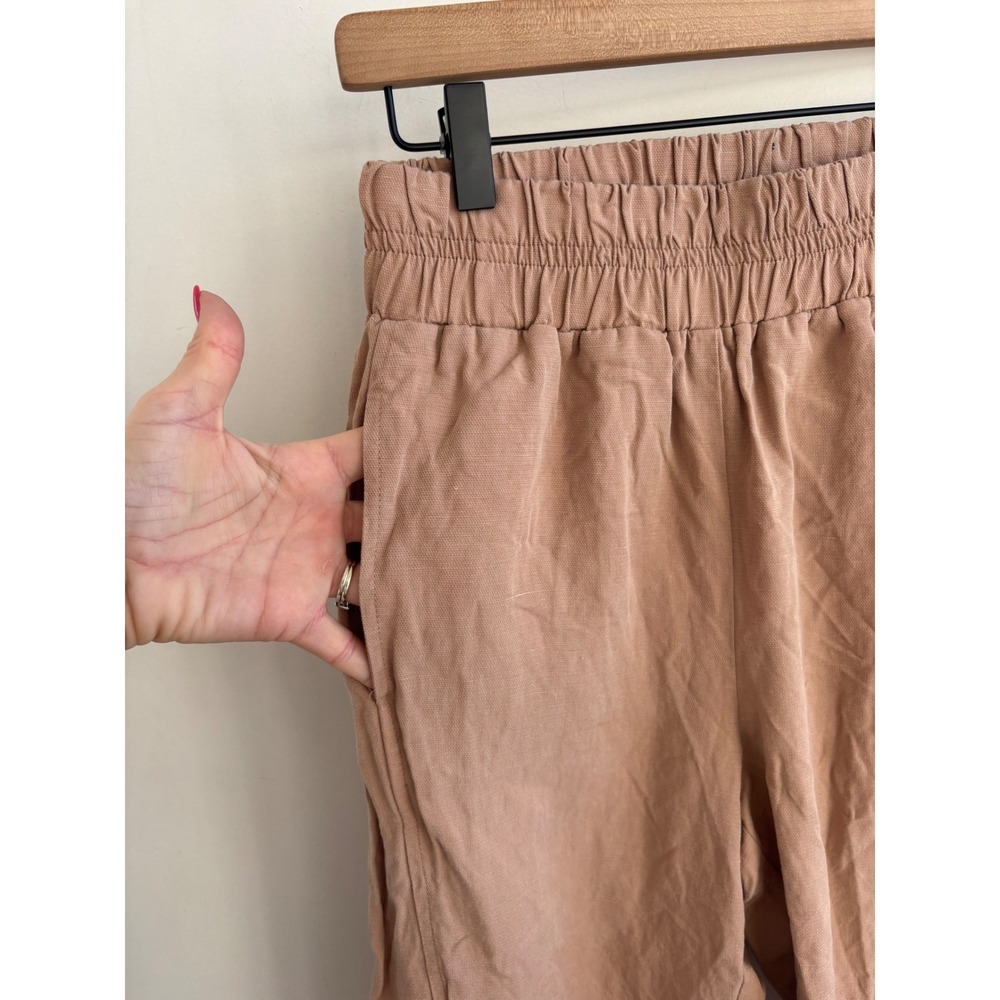 HATCH The Asher Under The‎ Bump Tencel Linen Maternity Pants size 1 minimalist - Picture 3 of 12